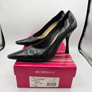 BCBGirls Black Heels Size 9 (PL-Kittens)